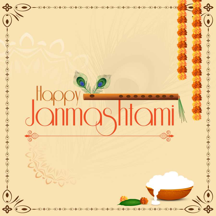 Best Cute Happy Lord Shri Krishna Janmashtami Wishes English